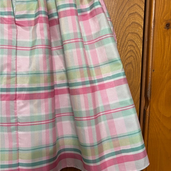 NWOT Good Lad Pink and Green Plaid Dress 4T - Picture 4 of 8